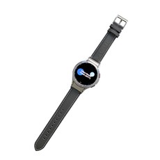 처리마켓 가죽 스마트워치 스트랩, 그레이