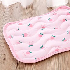 프랑온드 강아지 여름 쿨 낮잠 매트, 핑크 복숭아, 1개