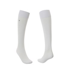 Cleveland GOLF 女式立方金屬徽標高爾夫及膝襪 CGWSS219071, 白色