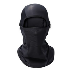 DYGEX 鬆餅格網眼巴拉克拉法帽 運動面罩, 黑色