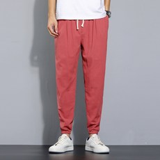 阿爾斯 男士戶外修身錐形鬆緊長褲 #K801