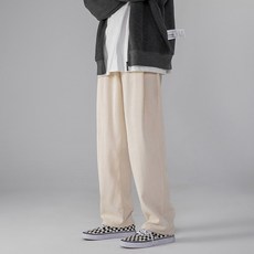 Owls 男款戶外寬鬆半寬版尼龍長褲 #KN206