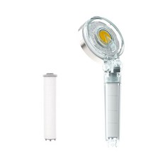 ABKO Ohella維生素過濾蓮蓬頭, 透明, 1個