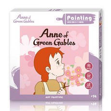 kyelimbooks DIY莫蘭吉藝術畫, 粉紅色的花園