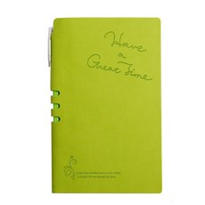 樹狀字母日記本型筆記本 + 原子筆組, 隨機出貨, 1個