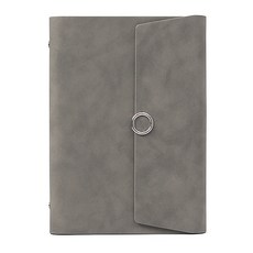 Tree 磁扣式筆記本 A5, 灰色