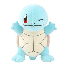 PoKeMoN 寶可夢 眨眼傑尼龜玩偶 M號, 混色, 30cm