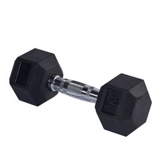 에르고기어 고무 육각아령, 6kg, 1개