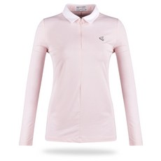 김영주스포츠 여성용 럭스골프 반집업 스윙 긴팔 티셔츠 LB2M605W