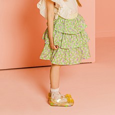 Bimbo Bimba 女童碎花蛋糕裙