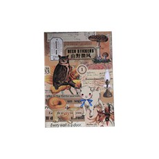 Mazing Choice 日記裝飾貼紙書, 野風, 1個