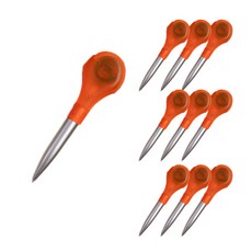 Tree 鋼製捲尺原子筆 1m, 橘色, 10個