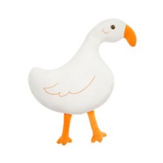 鵝造型抱枕玩偶, 白色