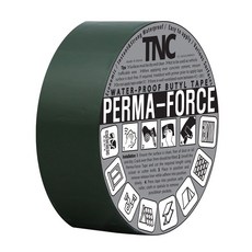 PERMA-FORCE 多用途萬能防水丁基橡膠膠帶 卡其色 5cm, 1個