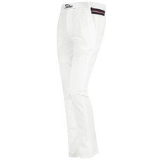 MASTER BEAR 男款素色腰帶高爾夫球長褲 MS2MV128