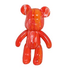 Tani 流化泰迪熊裝飾 DIY 套組紅白橙, 1套