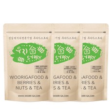 wooriga 綜合風味餅乾3件組 巧克力口味 300g+餅乾口味 300g+草莓口味 300g, 1組