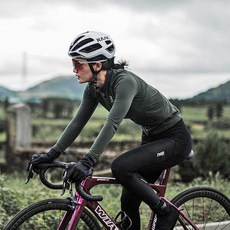 nSR RIDInG 女款 Fondo Eco 刷毛長袖車衣