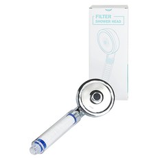 DOBiDOS 家用三功能過濾浴室花灑PF301, 1個, 銀色