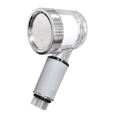 DOBiDOS 攜帶式LED過濾器淋浴頭 PF302, 1個, 銀色