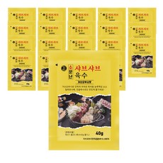 正味知名涮涮鍋湯底 小包裝, 40g, 20個