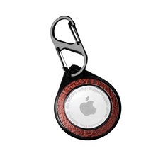 네씨 케플러 에어태그 버클 악어 키링, 브라운, 1개