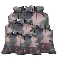 Alohalian 輕量防水運動包5件組, 10 軍用迷彩, 1個