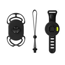 Bone 蹦克 車把把立和 Brighton Mount 獨家自行車繫帶連接套件, 黑色, 1組