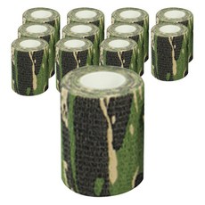 寵物狗用繃帶 7.5cm 軍綠色, 12個