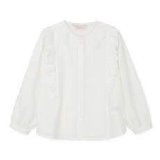Perimitz 女童蕾絲領襯衫 P2221B35101