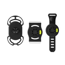 Bone 蹦克 Bike Tie + Phone Tie + Run Tie 組合套件, 黑色, 1套