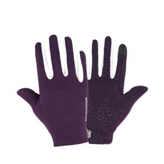 Crocodile 鱷魚 基本女士手套, 紫色