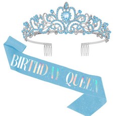 Selene 派對生日皇冠 + 肩帶組合, 1套, A08