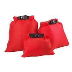 알로하리안 가벼운 방수가방 3종 세트, 04 빨강색, 1개