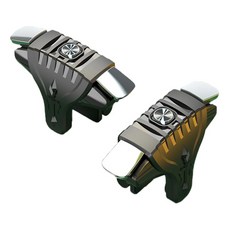 홈리미엄 휴대폰 게임용 손가락 트리거 좌우세트 블랙, 1세트, F01