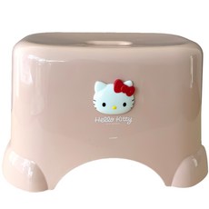 LILFANT Hello Kitty印花浴室椅 粉紅色, 1個, Indie Pink