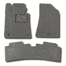 HL만도 컬러풀 와이드 볼륨쿠션 코일 카매트 1열 2종 + 2열 세트, 현대 그랜저 IG 2016년 11월 ~ 2019년 10월, 그레이