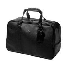 LICATA 高爾夫皮革波士頓包 C24305, 黑色