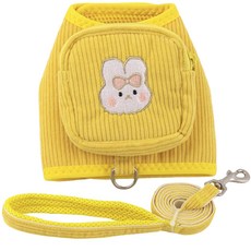 Blazez 時尚Air Max 燈芯絨胸背帶後背包, 黃色, 1個