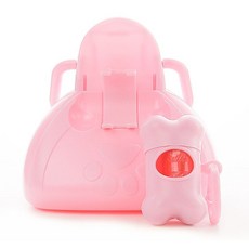 拾便夾+袋組, 1套, 粉色的