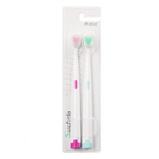 팡팡카트 4색 칫솔 랜덤 세트, 1개, 2개입