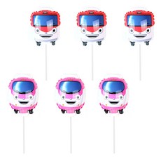 PARTYSHOW NEW 角色氣球 2款 x 3入組, 奇奇蒂蒂, 吉尼, 1套