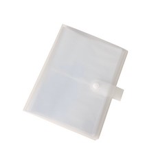 Solom 透明便攜式 2 插槽卡片相冊 20 x 15.5 厘米, 160張, 透明