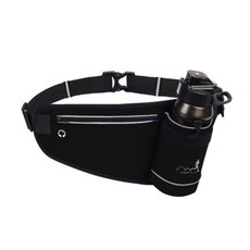 JUNLETU Margor Sports Fitness 跑步攀爬 Hipsack, 黑色