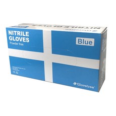 Glovetree 丁腈手套 藍色 S 100入, 1個