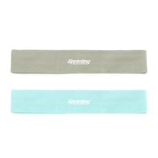 短跑頭帶 4cm一套 2, 灰色/ 天藍色