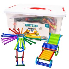 YINERLE TOYS Oztoy Square Box Smart Stick Block 320p, 混合顏色