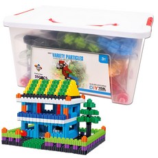 YINERLE TOYS Oztoy Square Box Block 250p, 混合顏色