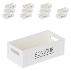 Franco 字母籃 1號, 12個, 白色