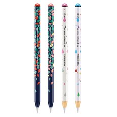 Lab C 全覆蓋 C 保護性皮膚貼膜 4 件套, Flower 4, 1組